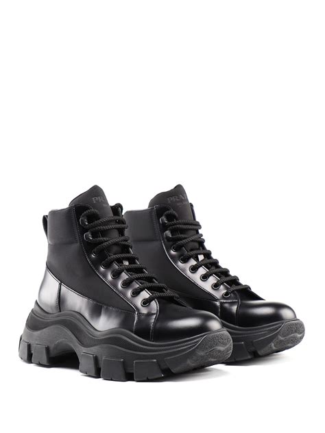 prada pegasus chunky ankle boots|prada ankle boots sale.